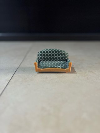 Conjunto Sylvanian: Sofá y 2 Sillones