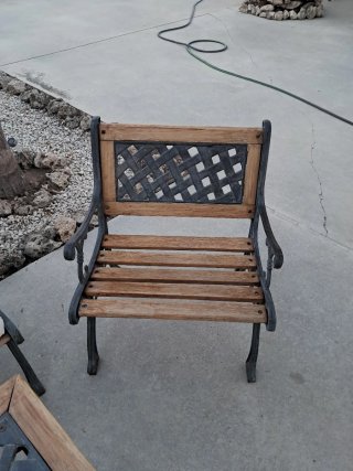 Conjunto Jardín: Banco y 2 Sillones