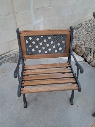 Conjunto Jardín: Banco y 2 Sillones