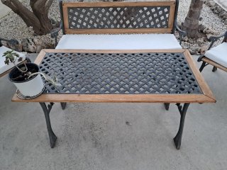 Conjunto Jardín: Banco y 2 Sillones