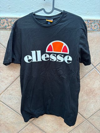 Camiseta Ellesse Negra Talla XL