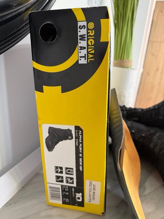Botas Original S.W.A.T. Alpha Fury 8 Negras
