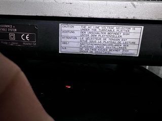 Technics SL-1200MK2 Giradischi prodotto in Giappone