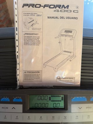 Cinta de Correr Pro-Form 400 C