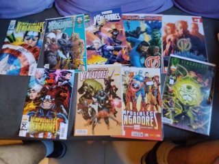 30 comics Vengadores Marvel varios