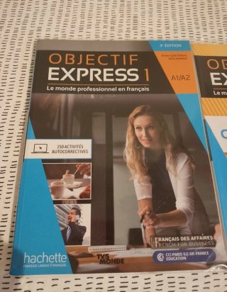 Libros de francés objectiff express 1 Livre y Cahi