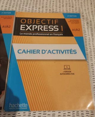 Libros de francés objectiff express 1 Livre y Cahi