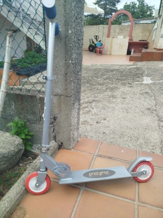 Patinete Pepe plegable
