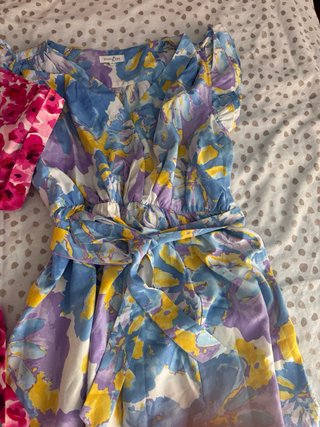 Vestido floral talla L