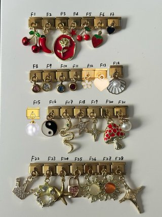 Pulsera Italiana Charms Acero Inoxidable