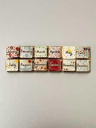 Pulsera Italiana Charms Acero Inoxidable