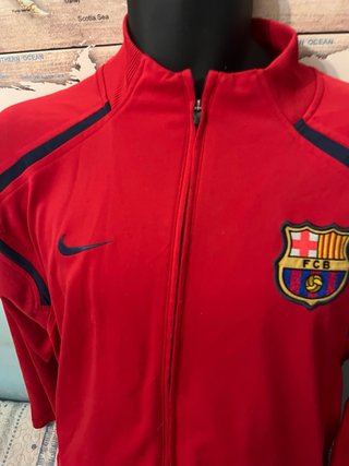 Sudadera FC Barcelona Nike Roja