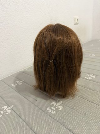 Peluca Oncológica Cabello Humano Castaño