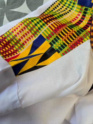 Camisa Afro Estampada Multicolor