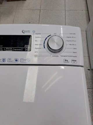 Lavadora Haier 8kg Inverter Motor Steam Plus 1400r