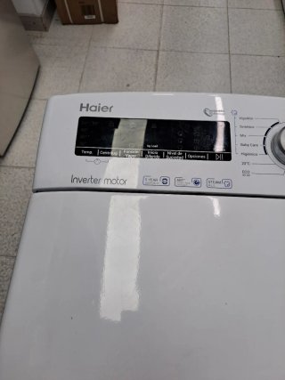 Lavadora Haier 8kg Inverter Motor Steam Plus 1400r