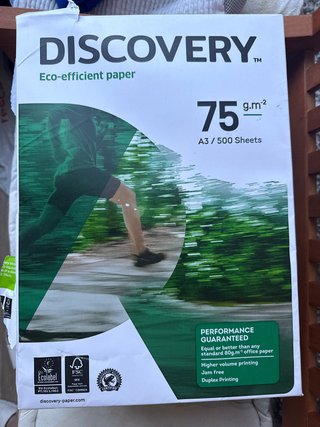 Carta A3 Discovery 75g - 500 fogli