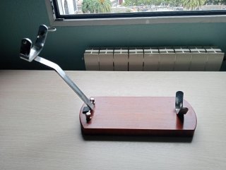 Jamonero madera y acero inoxidable
