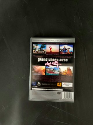 GTA Grand Theft Auto: Vice City PS2  con Mappa