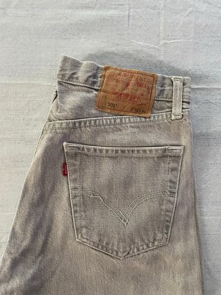 Jeans Levi's 501 Uomo Grigio Taglia M