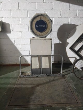 Báscula industrial Mobba 1000kg