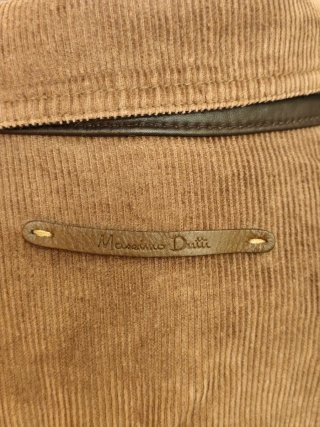 Chaqueta Massimo Dutti Marrón Pana