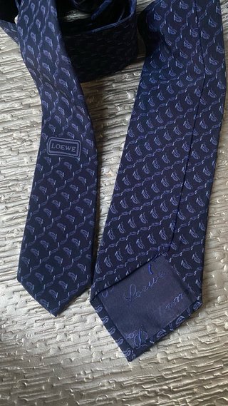 Corbata Loewe Vintage Azul