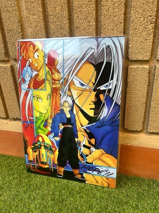 Lamina Dragon Ball Z Trunks HOPE A3