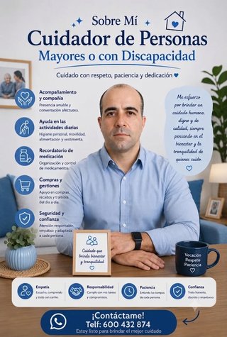 Cuidador de personas mayores