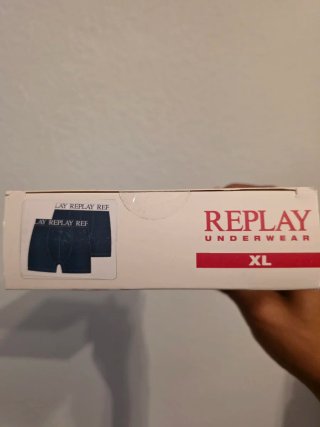 Replay Boxer Trunks XL Algodón Stretch