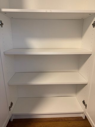 Vitrina BILLY / OXBERG IKEA Blanca