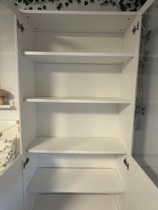 Vitrina BILLY / OXBERG IKEA Blanca