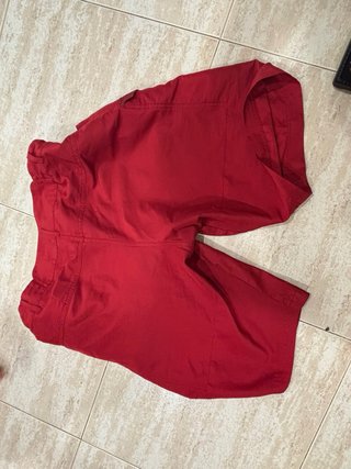 Pantalon Ciclismo Negro y Rojo