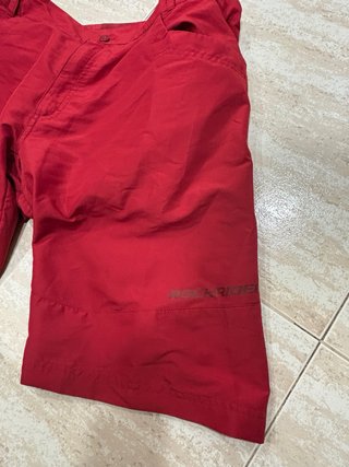 Pantalon Ciclismo Negro y Rojo