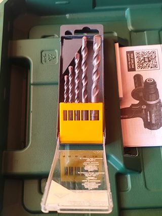 Taladro percutor PARKSIDE 20v +Batería 2A+Cargador