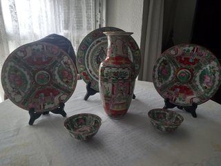 Juego de Porcelana China Decorativa