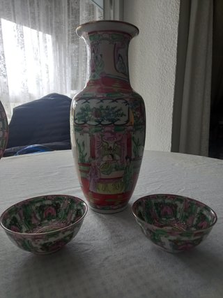 Juego de Porcelana China Decorativa