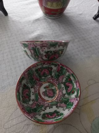 Juego de Porcelana China Decorativa