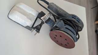 Lijadora Dexter 350W Ø125mm