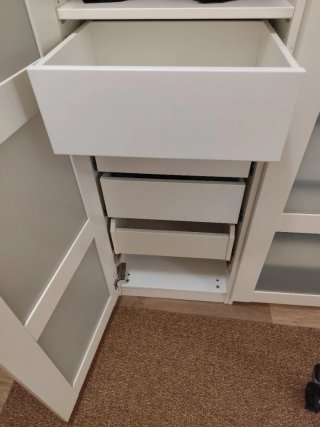 Cajón armario Ikea Pax Komplement Blanco