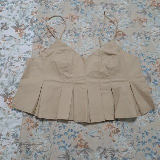 Corpetto H&M beige cotone 100% tg. L