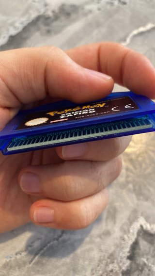 Pokemon Zafiro GBA Edición Zafiro
