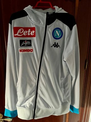 Sudadera Kappa Negra y Blanca