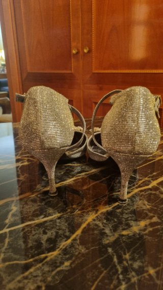 Scarpe eleganti Dune London donna argento