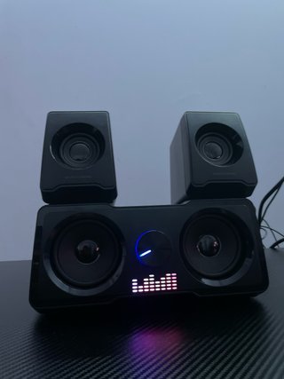Altavoces PC con Luces LED