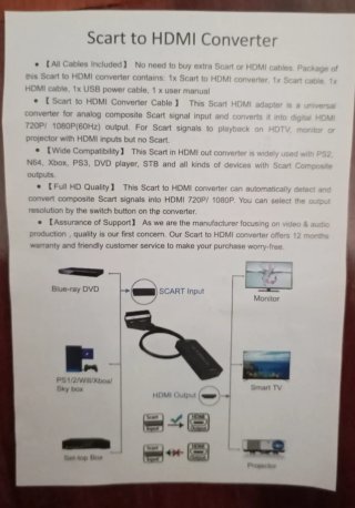 Convertidor HDMI a SCART GBULTR