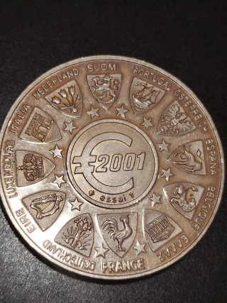 Medalla Euro Essai 2001