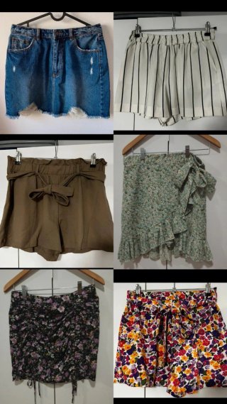 Lote de pantalones y faldas