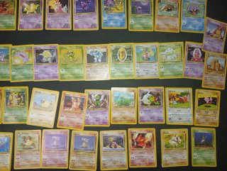 Lotto 47 carte Pokémon Vintage