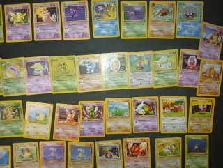 Lotto 47 carte Pokémon Vintage